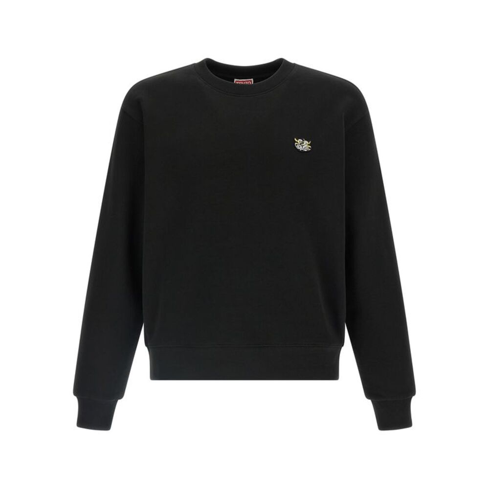 Kenzo Black Cotton Men's Sweatshirt